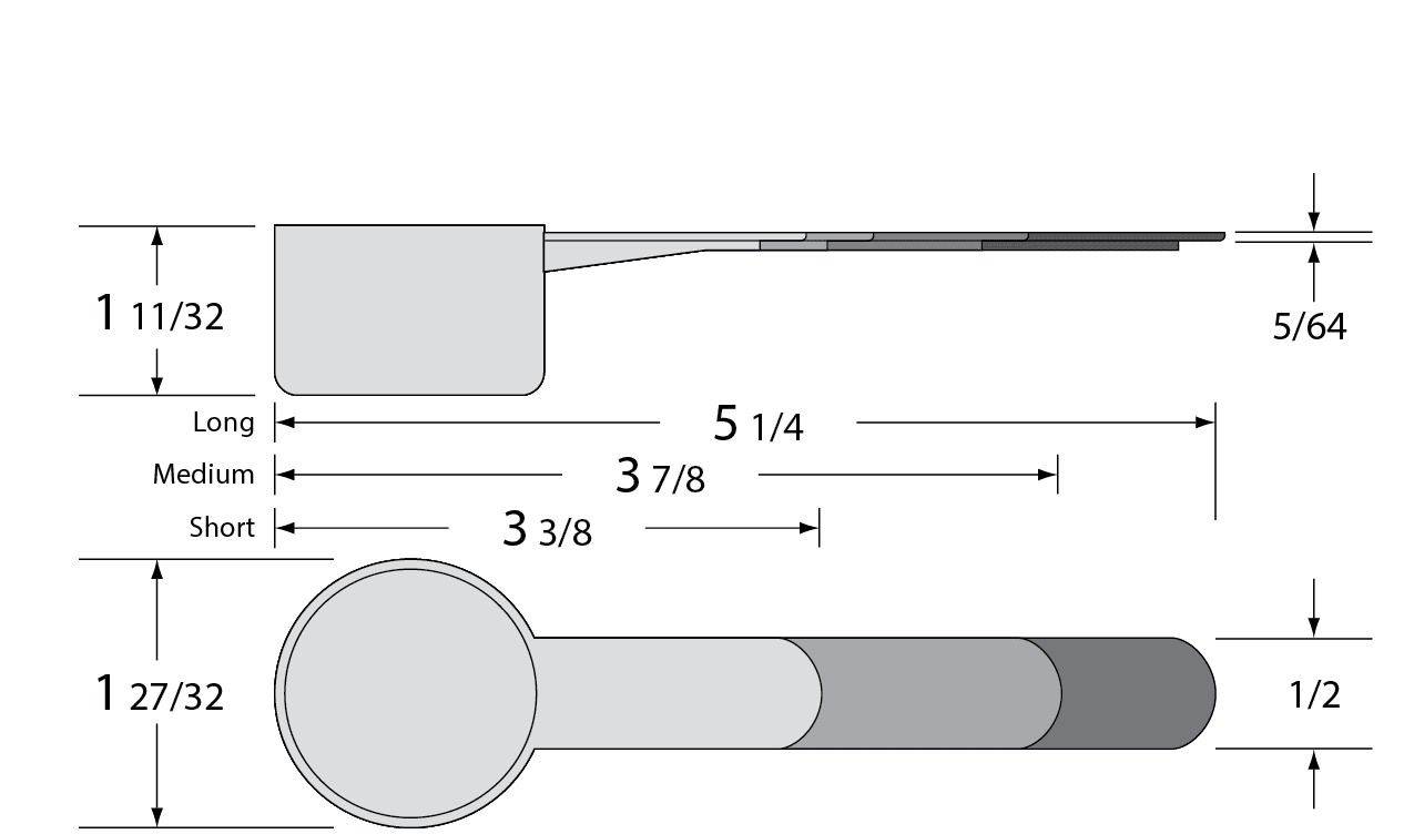 Plastic Measuring Scoops Manufacturer USA - National Measures – National  Measures